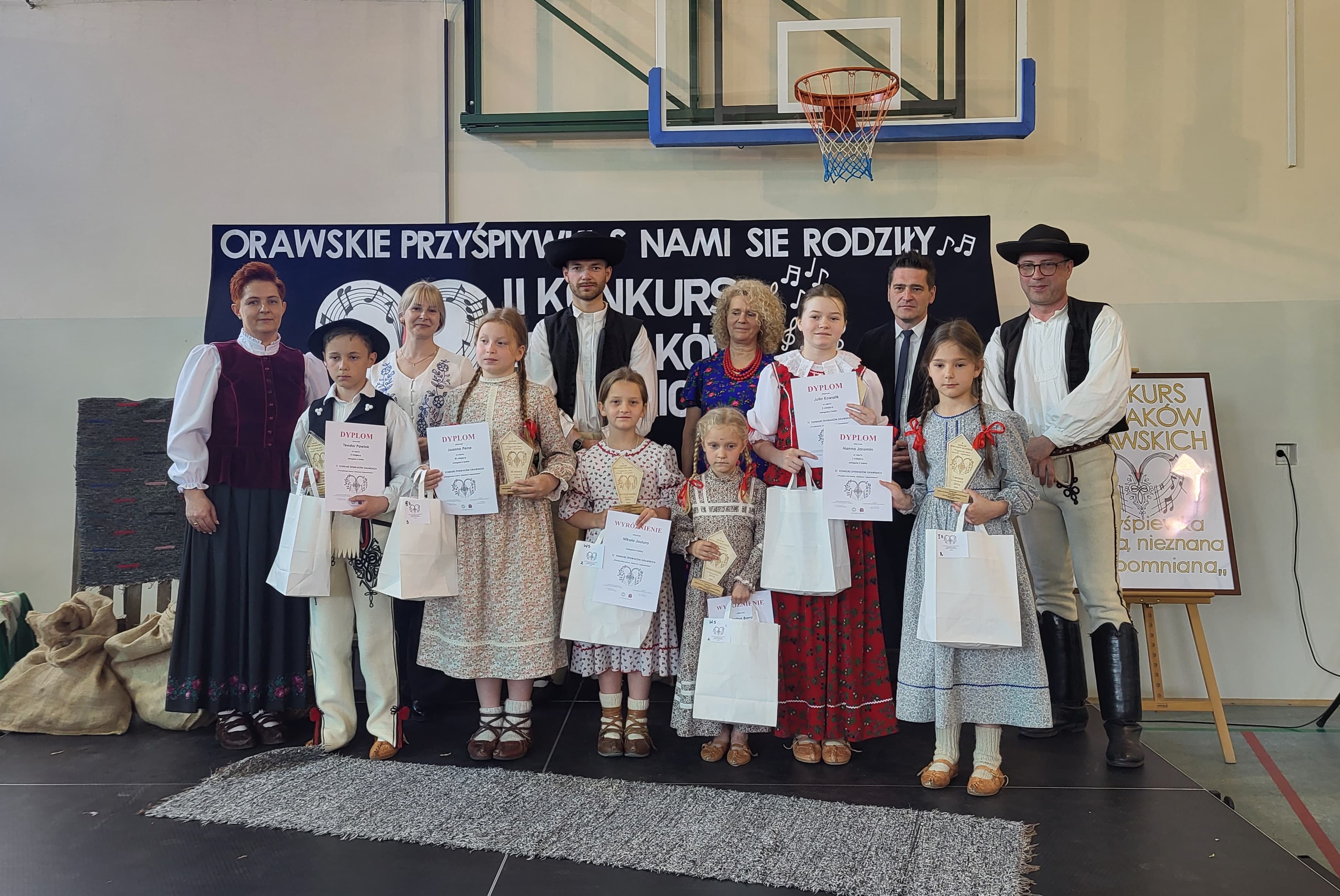 Gala wręczenia nagród II Konkursu Śpiewaków Orawskich „Przyśpiewka znana, nieznana i zapomniana”