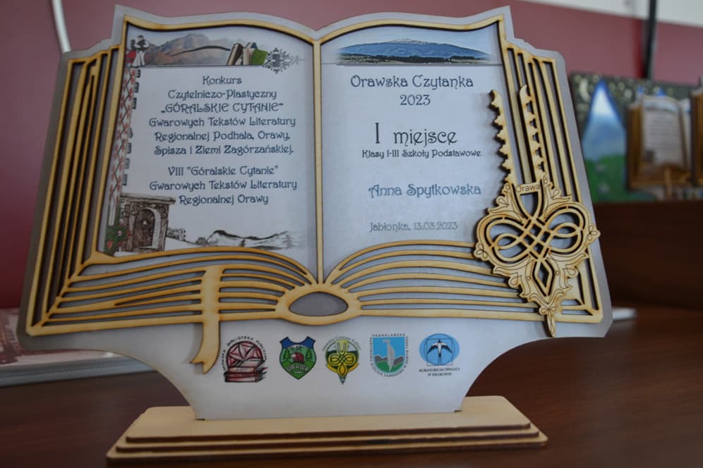 PODSUMOWANIE KONKURSU "ORAWSKA CZYTANKA"